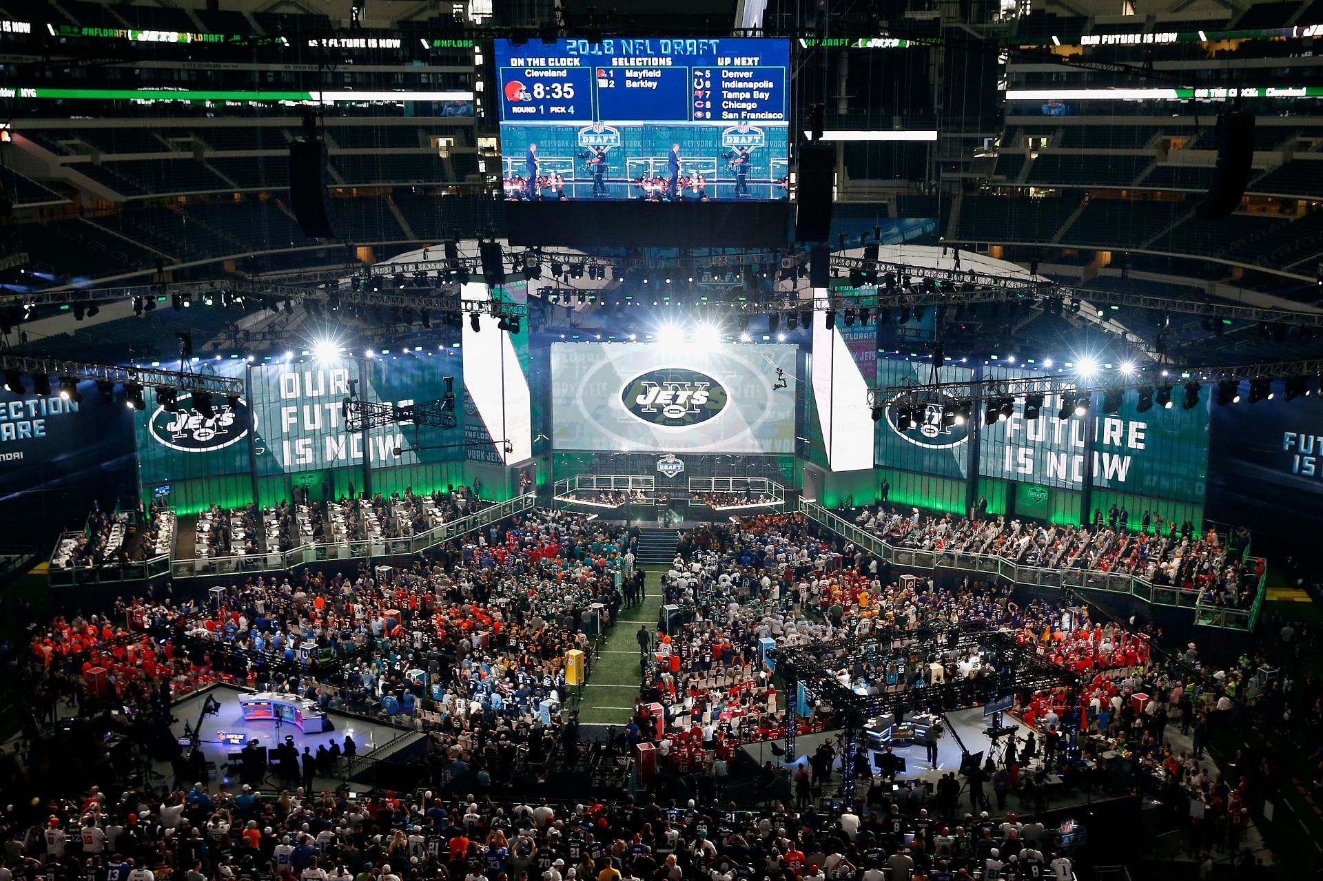 The New York Jets at the 2018 NFL Draft