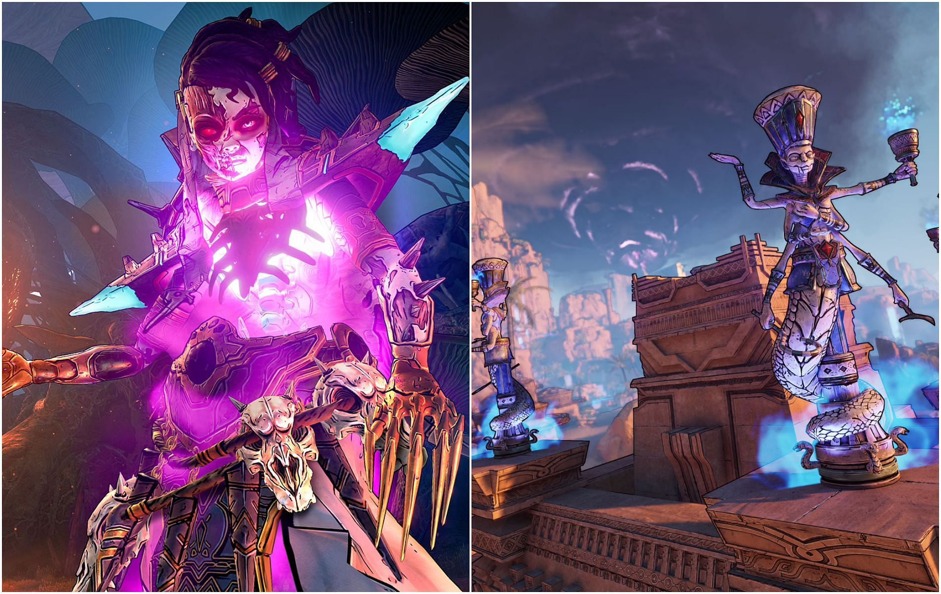 Tiny Tina&#039;s Wonderlands brings a plethora of firsts to the series (Images via Gearbox Software)