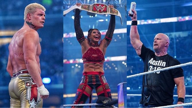 WWE WrestleMania 38 के पहले दिन बने मेन रिकॉर्ड्स पर नजर: मेन इवेंट में रचा गया इतिहास, दिग्गज की पहली हार
