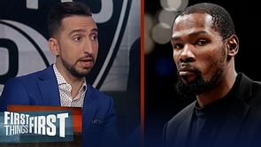 "Just like you are but u rather be a peasant" - Kevin Durant's banter with Nick Wright reaches apparent crescendo after the analyst rates him lower than Giannis Antetokounmpo