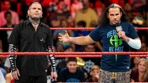 Matt Hardy and Jeff Hardy are former WWE Tag Team Champions
