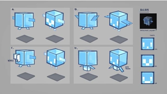 Allay Types Minecraft Minecraft upcoming mob Allay's development details officially revealed