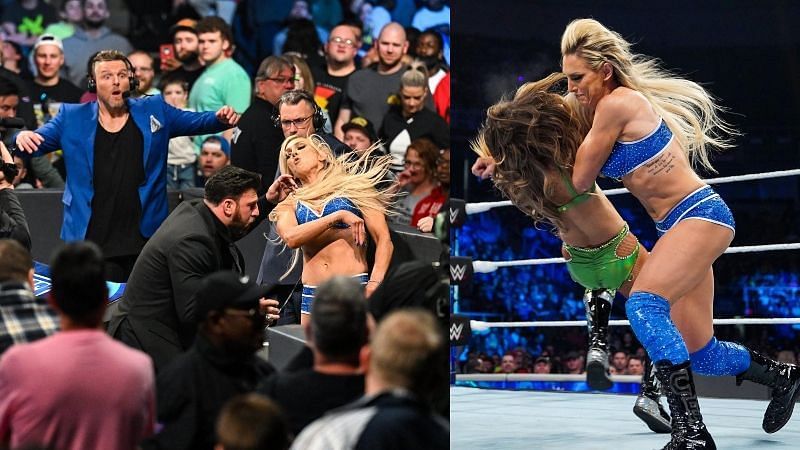 शार्लेट फ्लेयर ने WWE SmackDown में फेमस सुपरस्टार को बुरी तरह पीटा