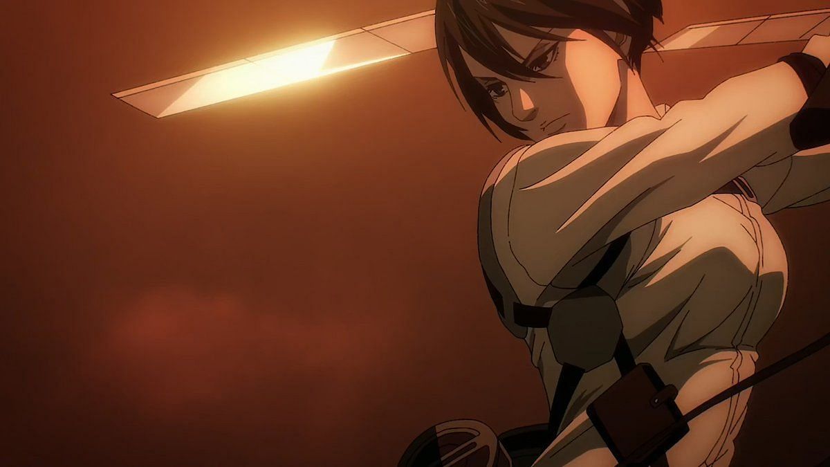 Mikasa Ackerman from Attack of Titan (Image via mikasagallery/Twitter)