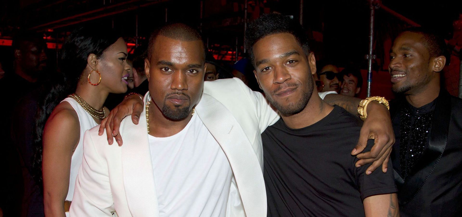 Kid Cudi signed with Kanye West's G.O.O.D. label in 2008 (Image via Marc Piasecki/Getty Images)