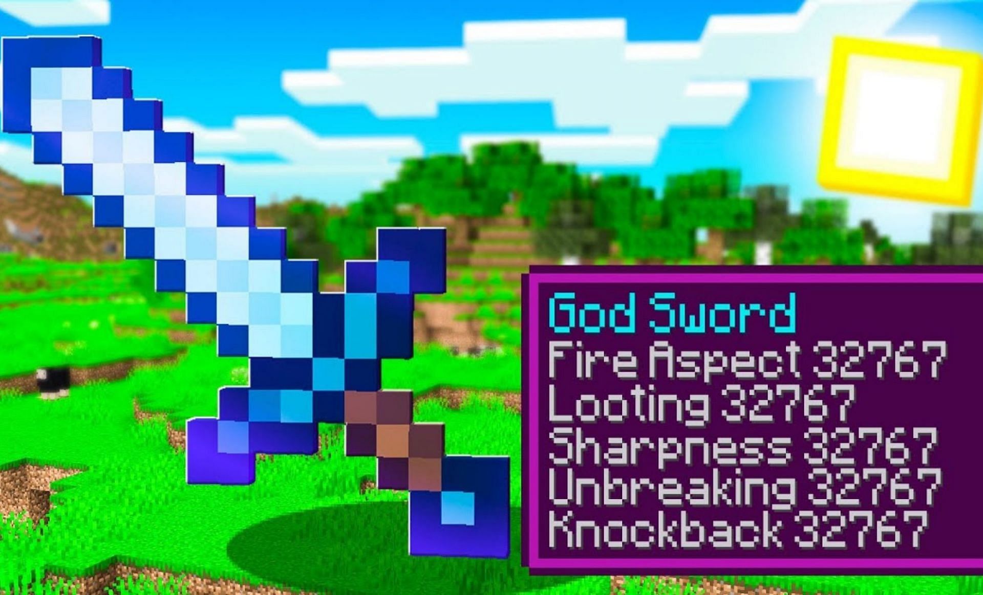 How to make an Enchanted Diamond Sword in Minecraft