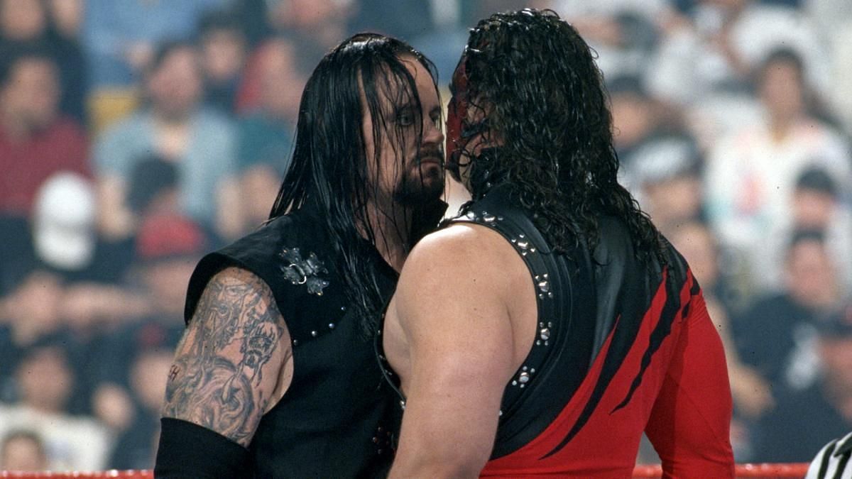 The most compelling storyline in WWE history, The Brothers of Destruction faced off at two WrestleManias