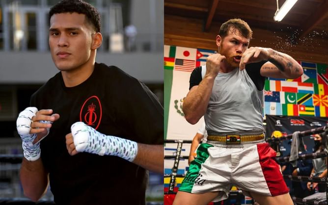 "It's only fair" - David Benavidez asks Canelo Alvarez to vacate the WBC Super Middleweight Title