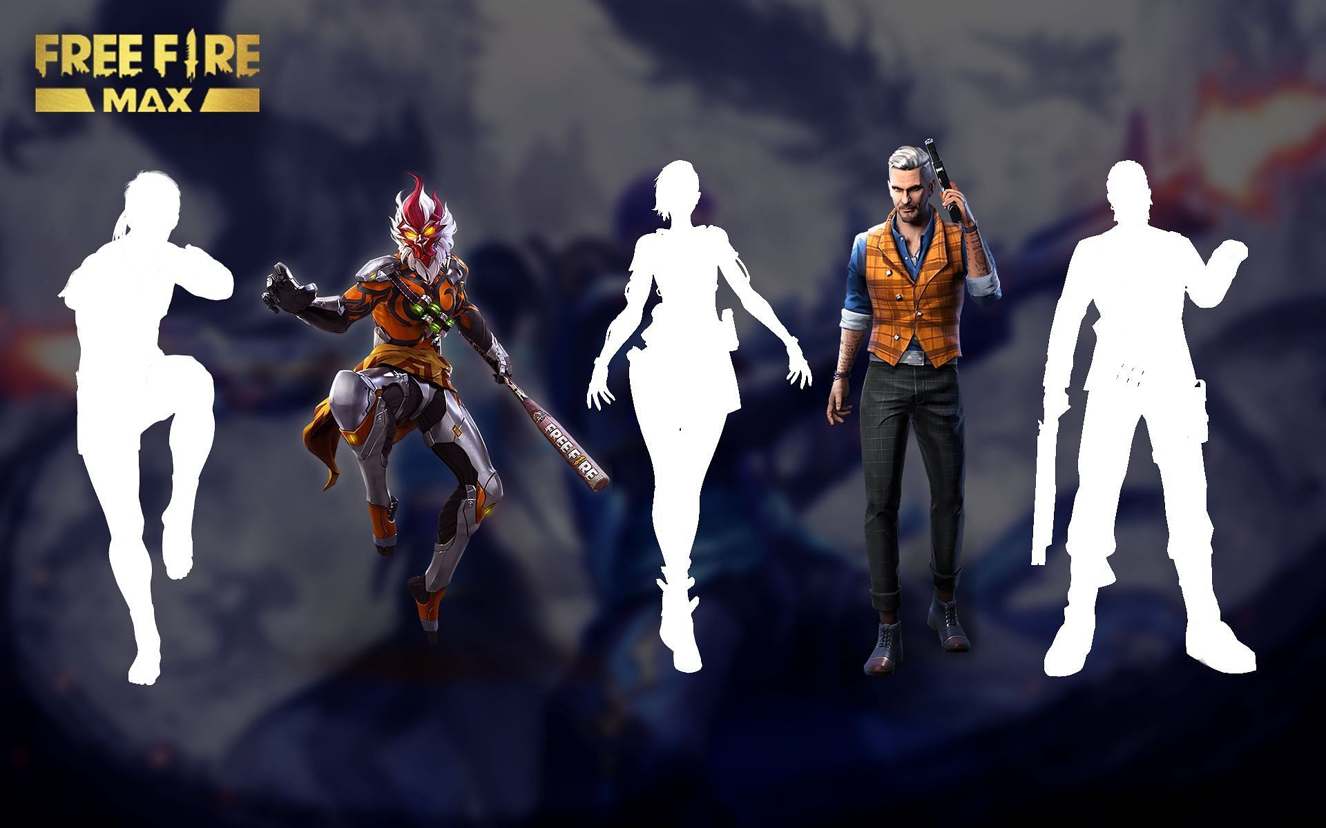 These characters are good for the Factory Challenge mode in Free Fire MAX (Image Sportskeeda)