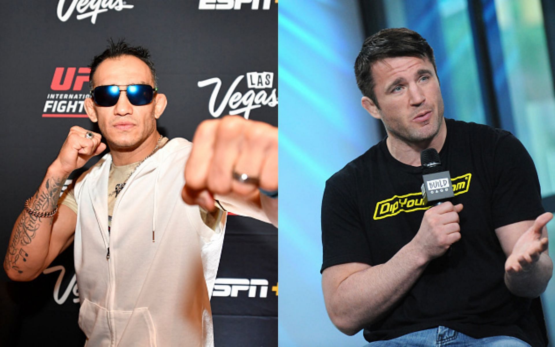 Tony Ferguson (left) and Chael Sonnen (right)(Images via Getty)