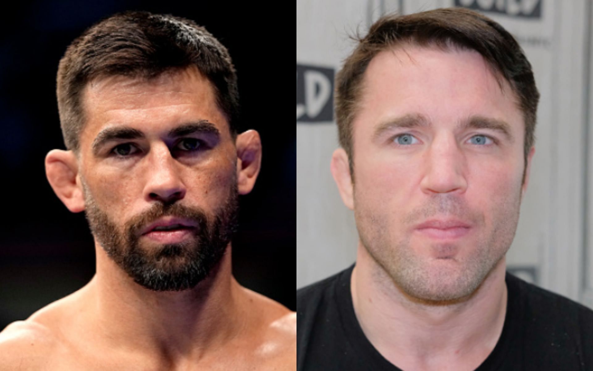 Dominick Cruz (left); Chael Sonnen (right)