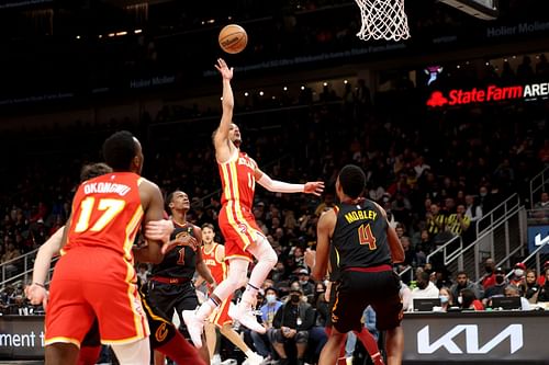 Trae Young is looking to get back into the playoffs at the expense of the young and talented Cleveland Cavaliers.[Photo: Soaring Down South]