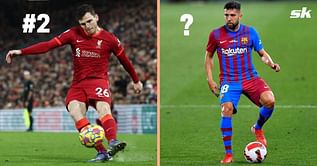5 best left-backs in Europe this season (2021-22)