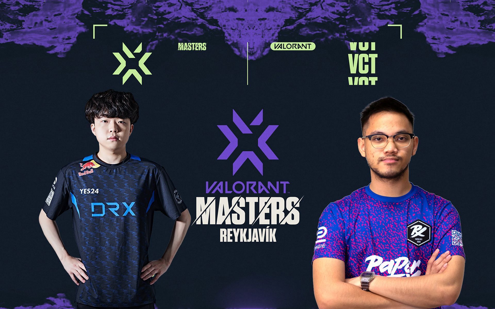 Which team will win the VCT Stage 1 Masters Playoffs? Paper Rex or DRX? (Image by Sportskeeda)