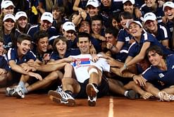 "My favorite memory is when I won here against Rafael Nadal" - Novak Djokovic recalls the first time he beat the Spaniard on clay in Madrid