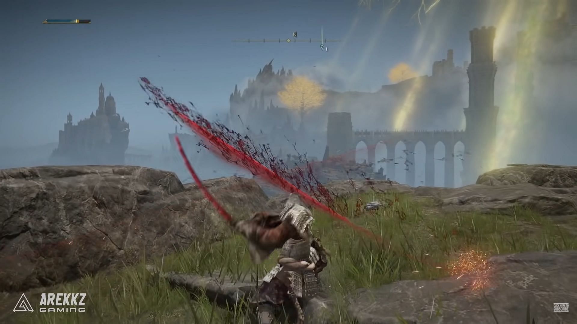 Rivers of Blood is a weapon that continues to frustrate the community for being overpowered (Image via Arekkz Gaming/YouTube)