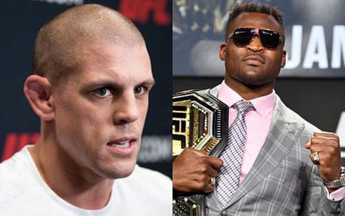 Joe Lauzon (left); Francis Ngannou (right)