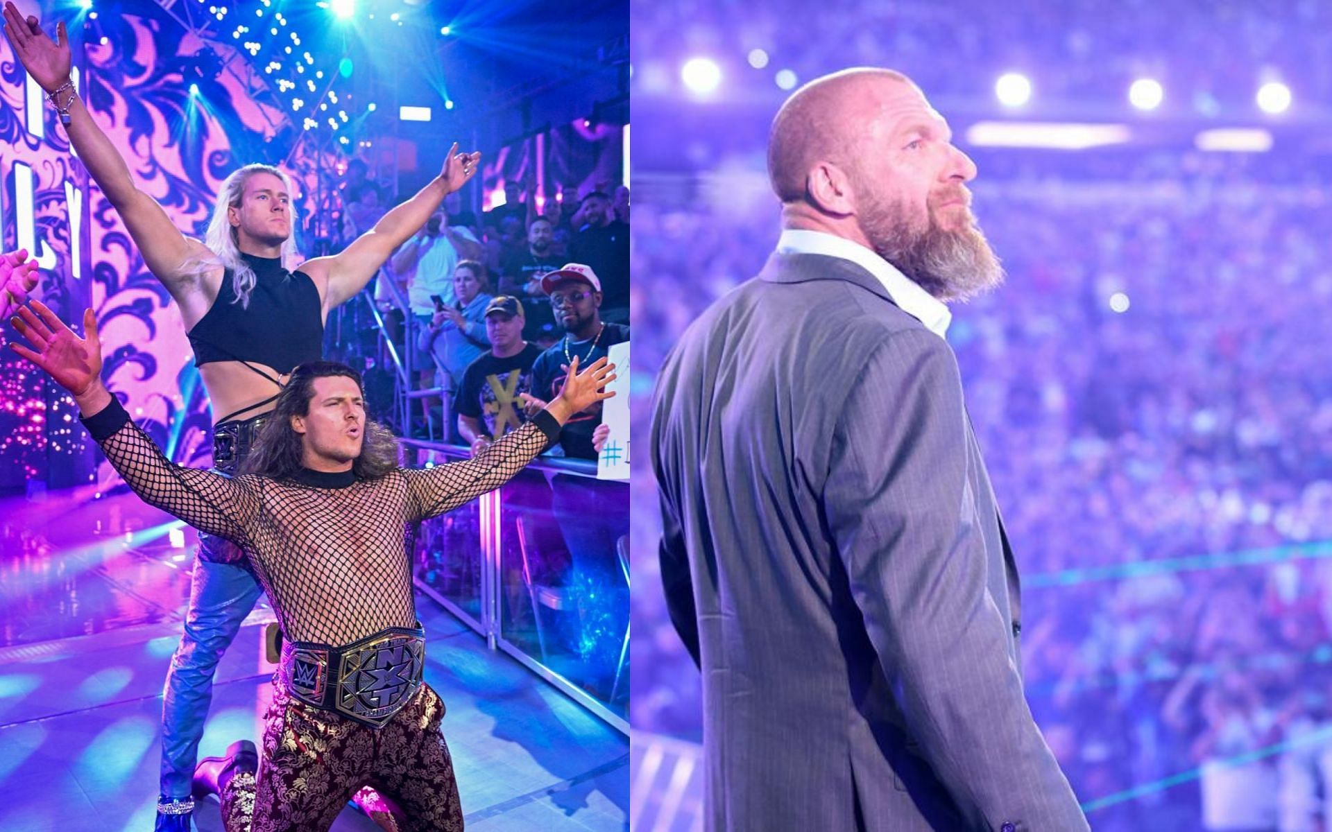 The NXT Tag Team Champions are in awe of Triple H