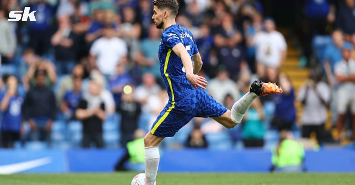 Chelsea midfielder Jorginho in action.
