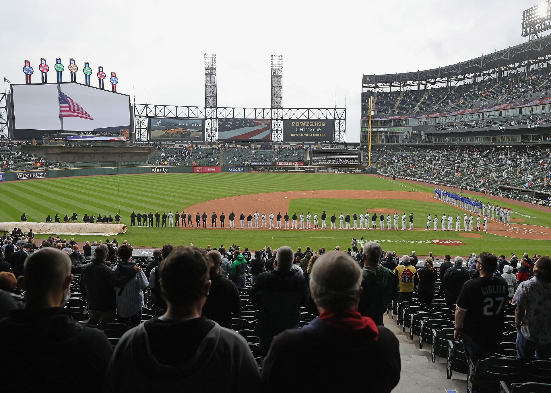 Opening Day 2021 at Comiskey Park