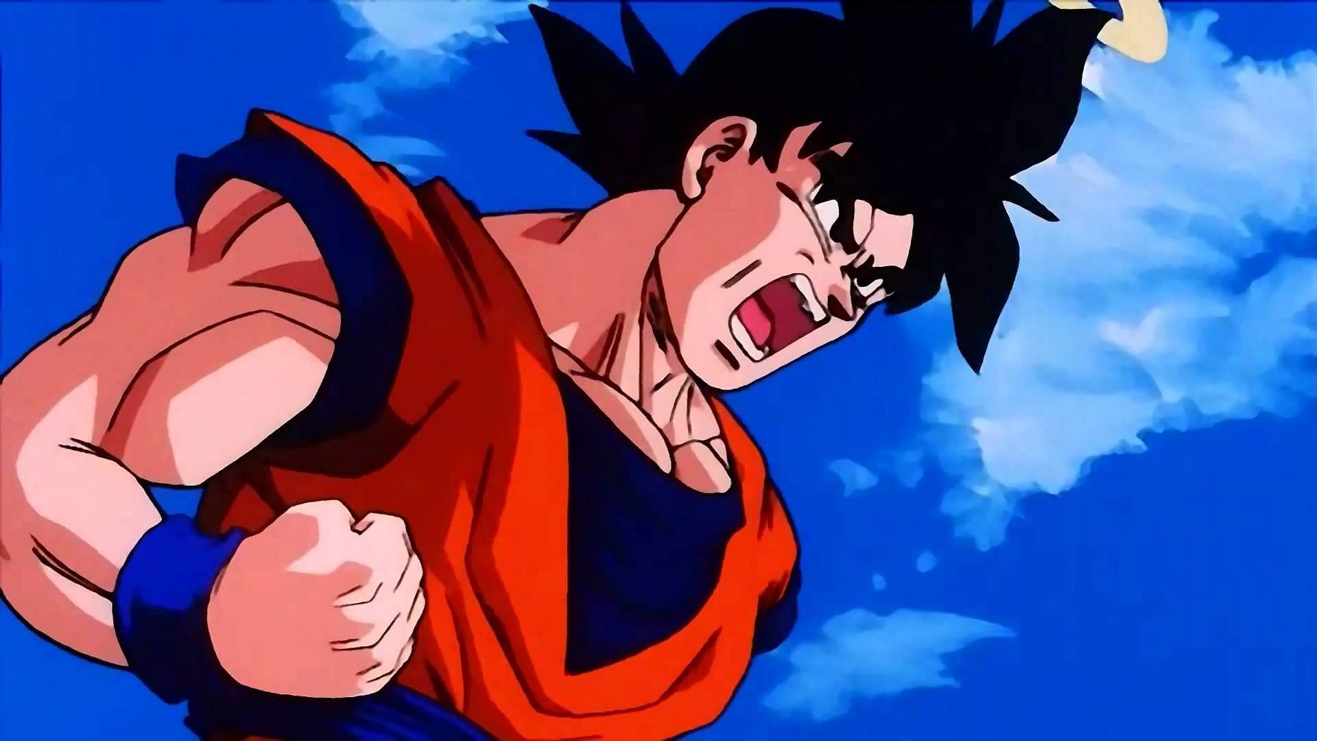 Goku as seen in the Dragon Ball Z anime (Image via Toei Animation)