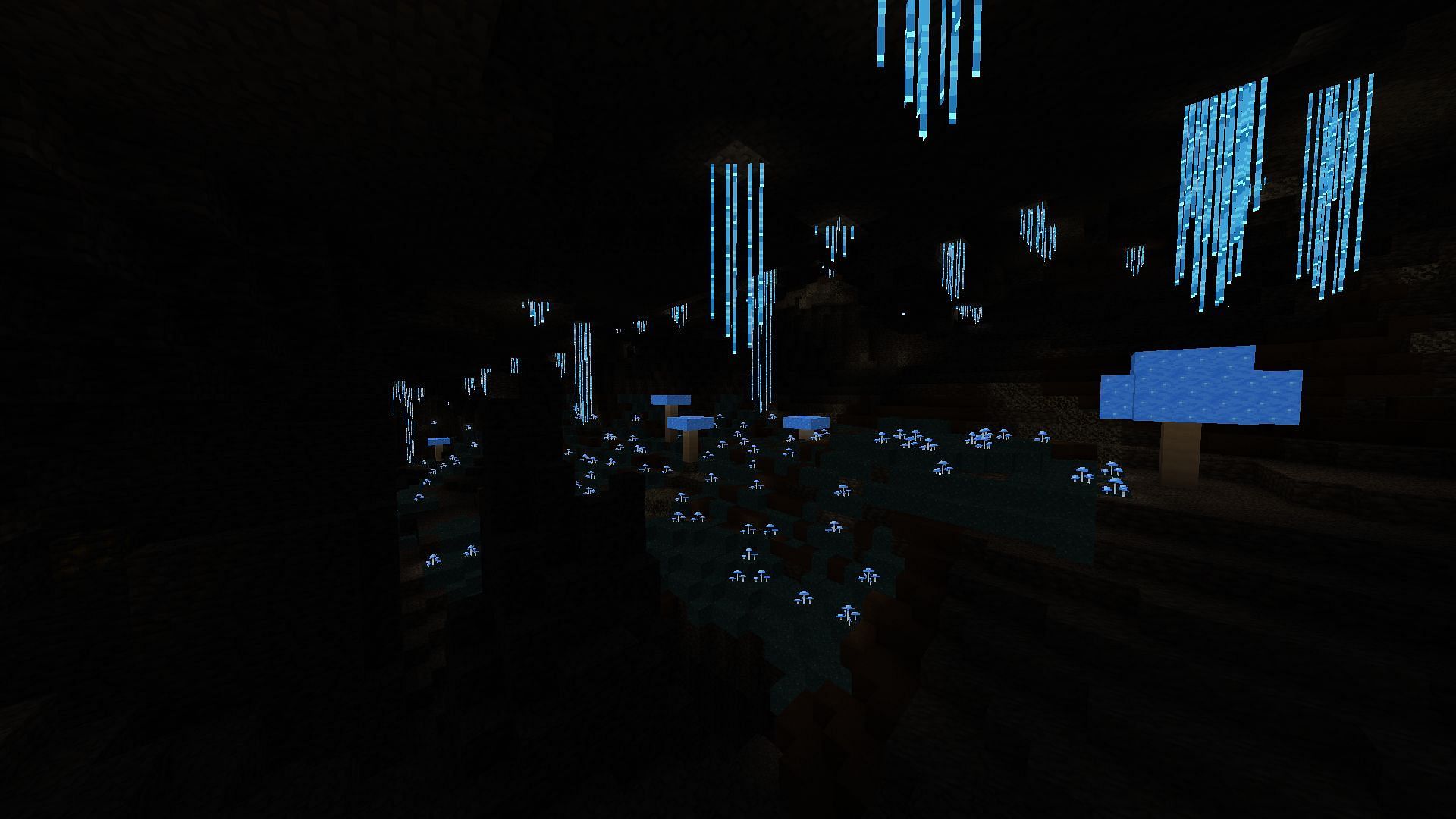 Glowing Grotto biome in Biomes O&#039; Plenty [Image via CurseForge]
