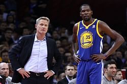 "Michael Jordan, Magic Johnson, Larry Bird, they’re in awe of Kevin" - Steve Kerr claims Kevin Durant is the most gifted player in NBA history