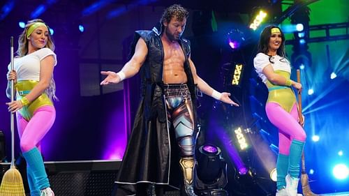 Kenny Omega during his AEW entrance