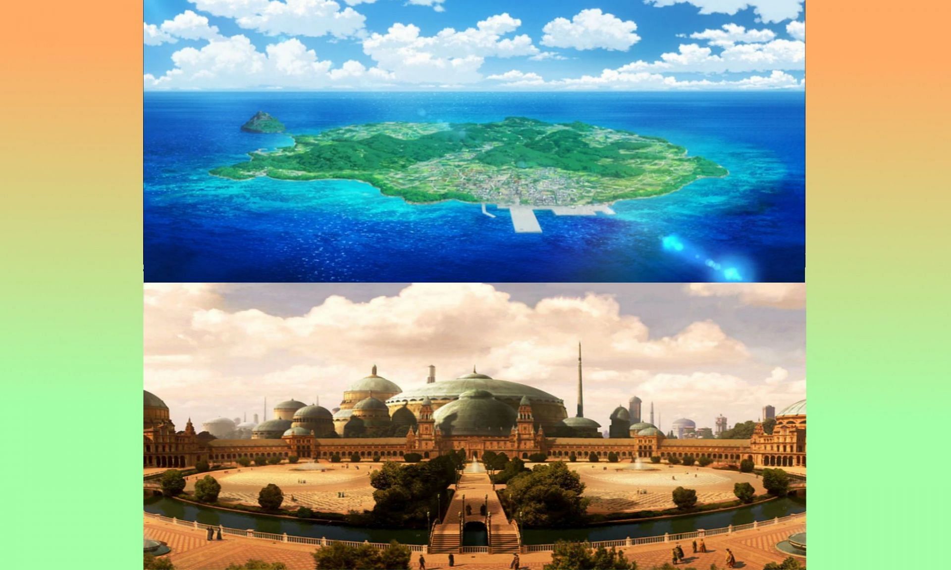 Nabu Island and Naboo, respectively (Image via Sportskeeda)