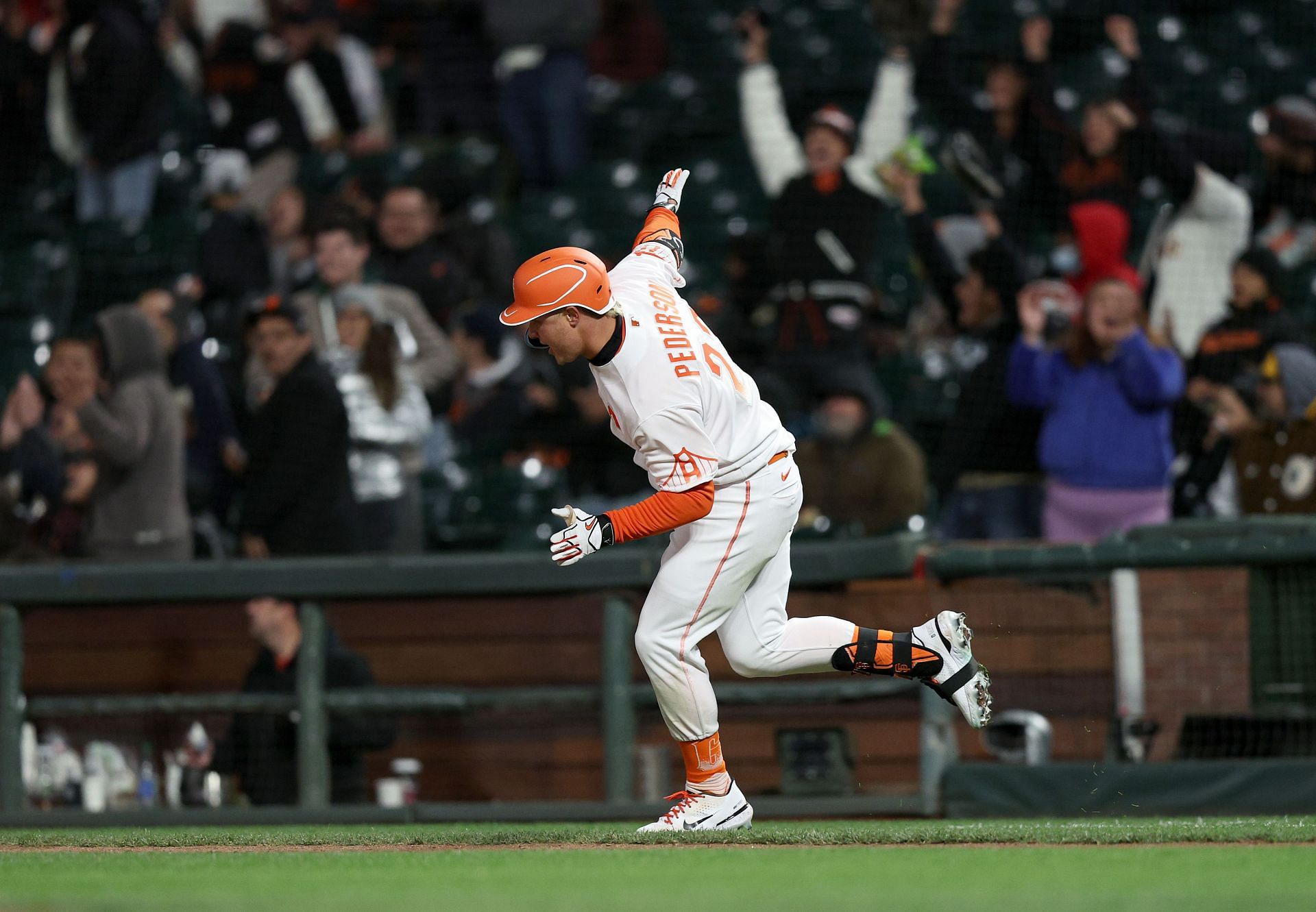 Joc Pederson of the San Francisco Giants