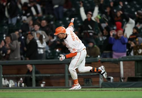 Joc Pederson of the San Francisco Giants