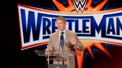 Vince McMahon spoke to The Hardy Boyz backstage at WrestleMania 33