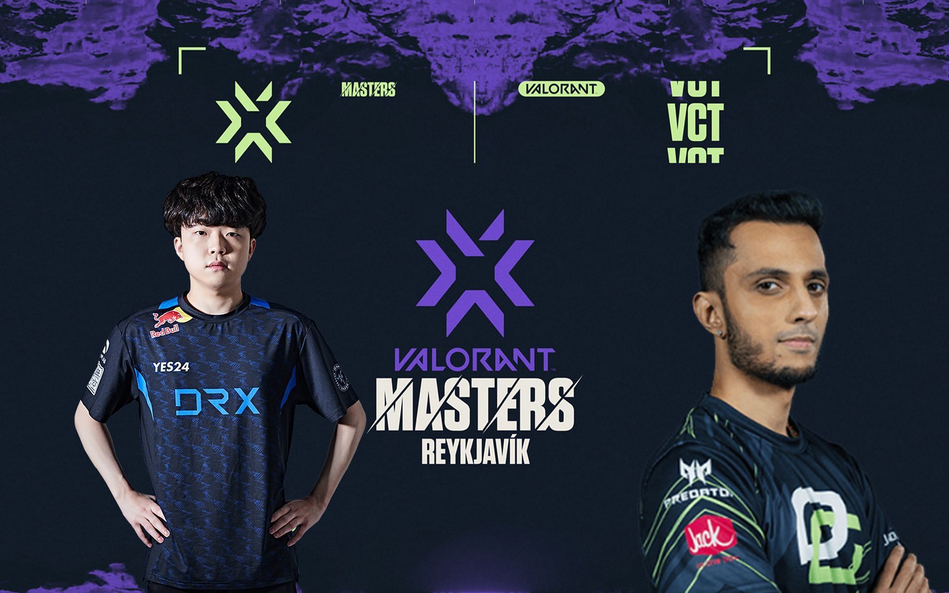 Who will be winning in VCT S1 Masters Match 1? DRX or OpTic Gaming? (Image by Sportskeeda)