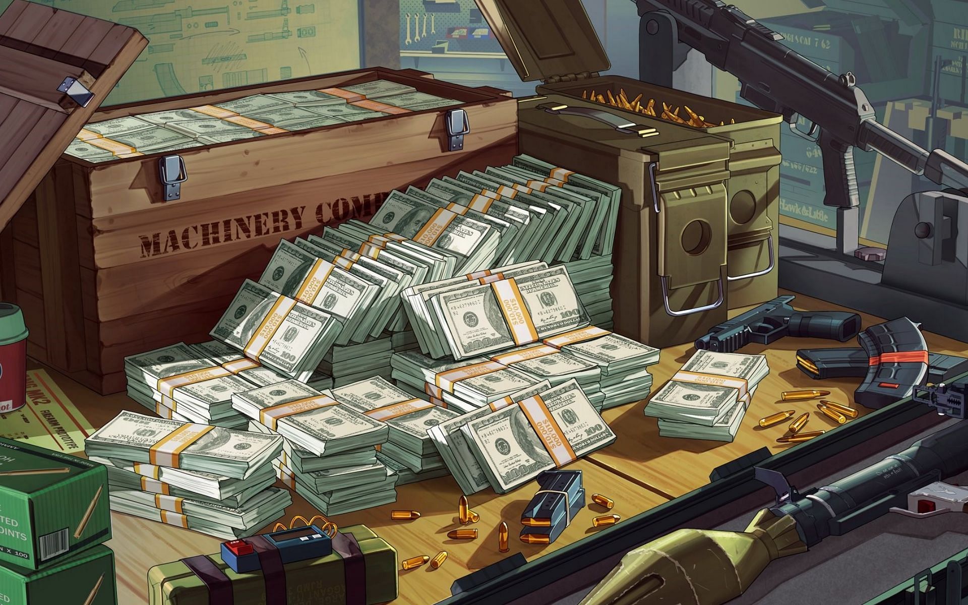Making money in GTA Online is easier than one might think (Image via Rockstar Games)