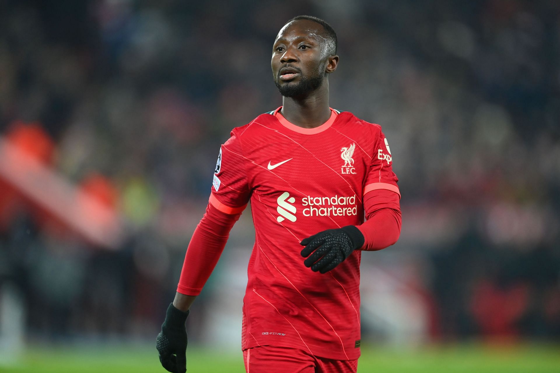Naby Keita broke up play in the middle of the park