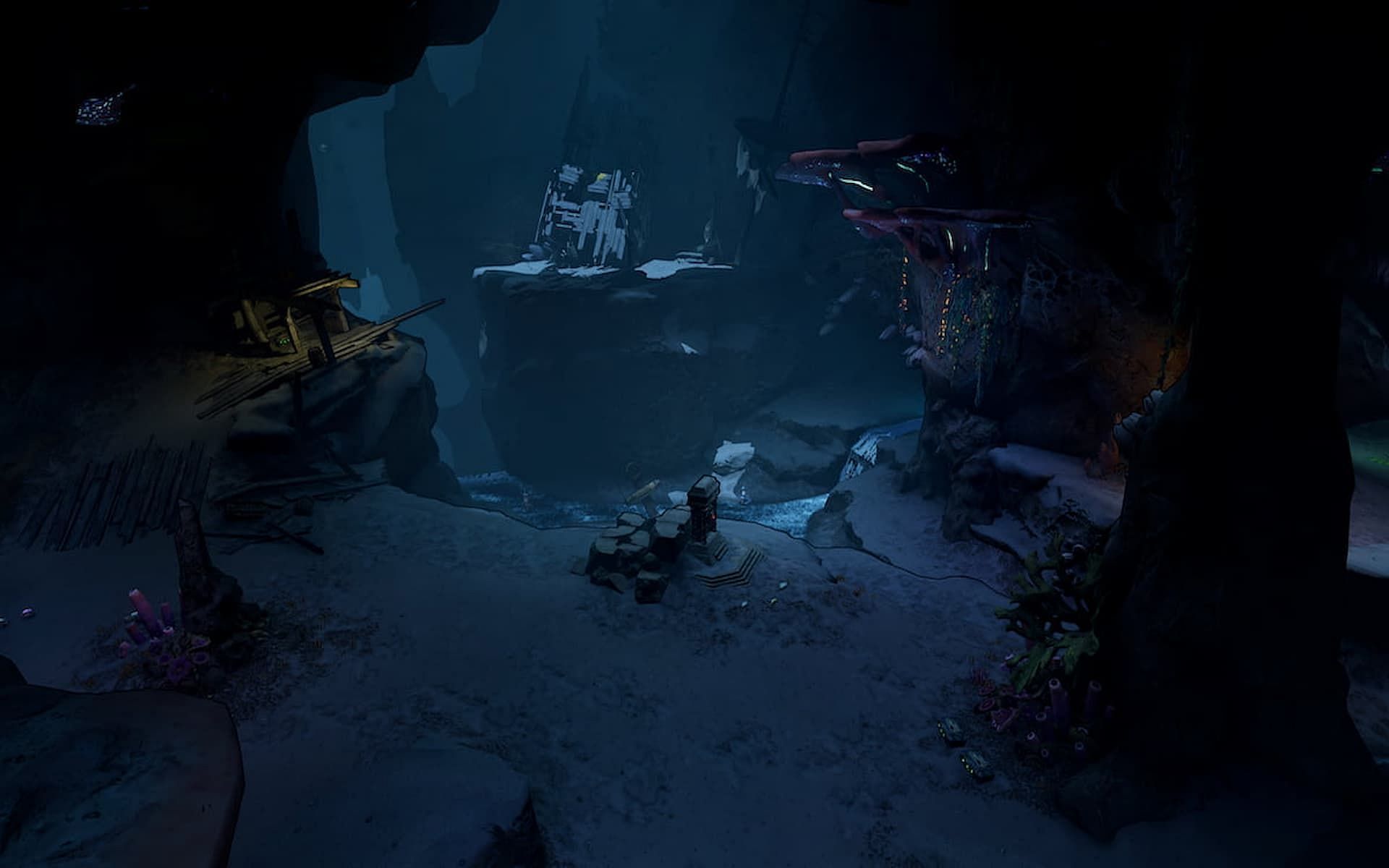 A look at the Drowned Abyss in Tiny Tina&#039;s Wonderlands (Image via Gearbox Software)