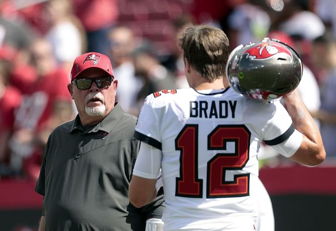 "Curious to how we’re just guessing sources these days" - Former Buccaneers player calls out media for rumors of Tom Brady-Bruce Arians rift