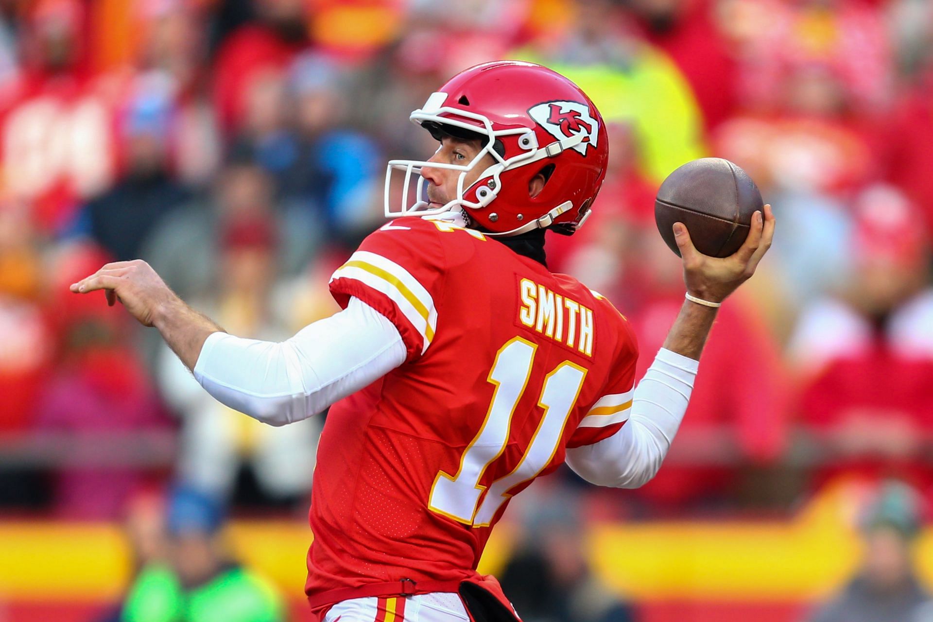 Alex Smith was the man in Kansas City before Pat Mahomes showed up