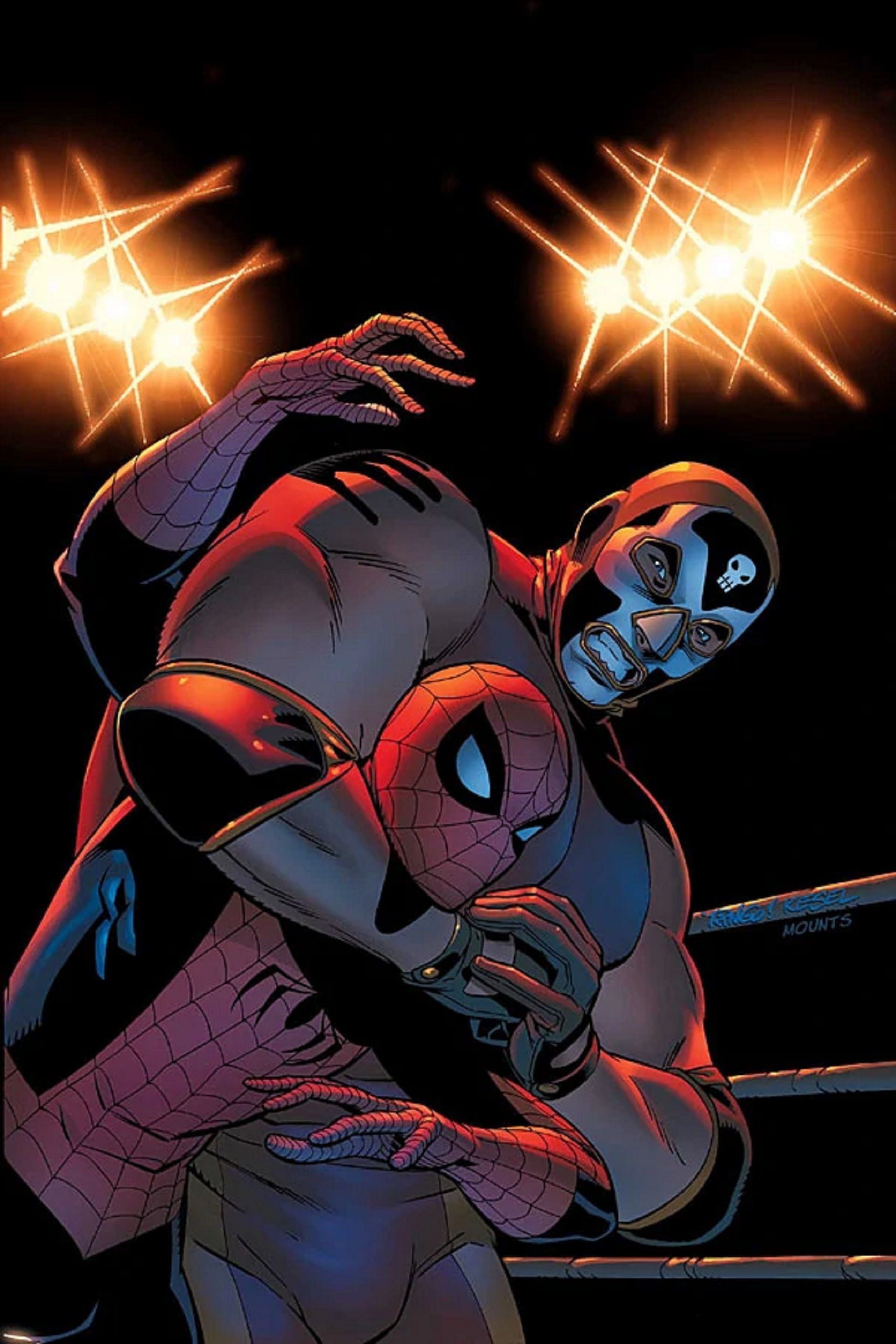 El Muerto fought Spider-Man in the comics (Image via Marvel)