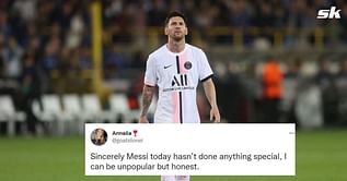 “There is no excuse”, "System player" – Fans slam Lionel Messi for lacklustre display during PSG’s 3-3 draw against Strasbourg
