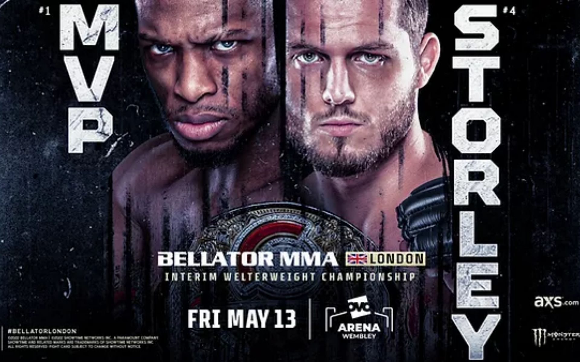 An interim welterweight champion will be crowned in London, England (Photo credit: Bellator MMA)