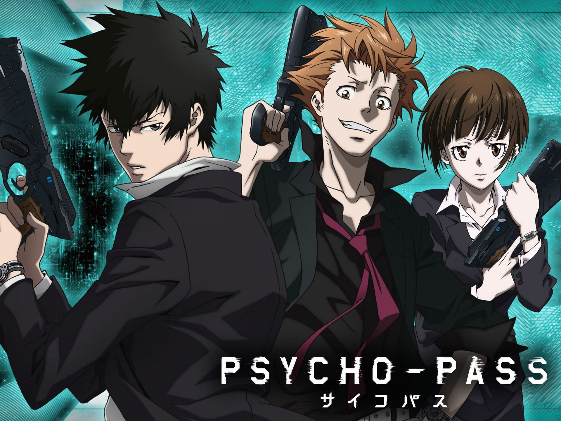 Psycho-Pass DVD cover/Main characters (Image via Production I.G.)