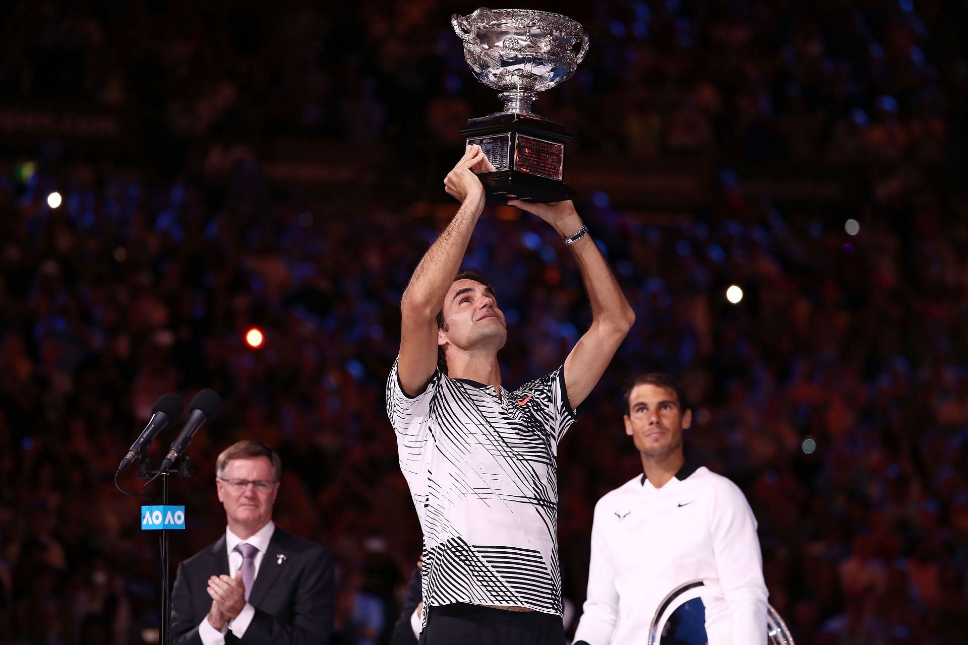 Roger Federer won his sixth Australian Open crown in 2017