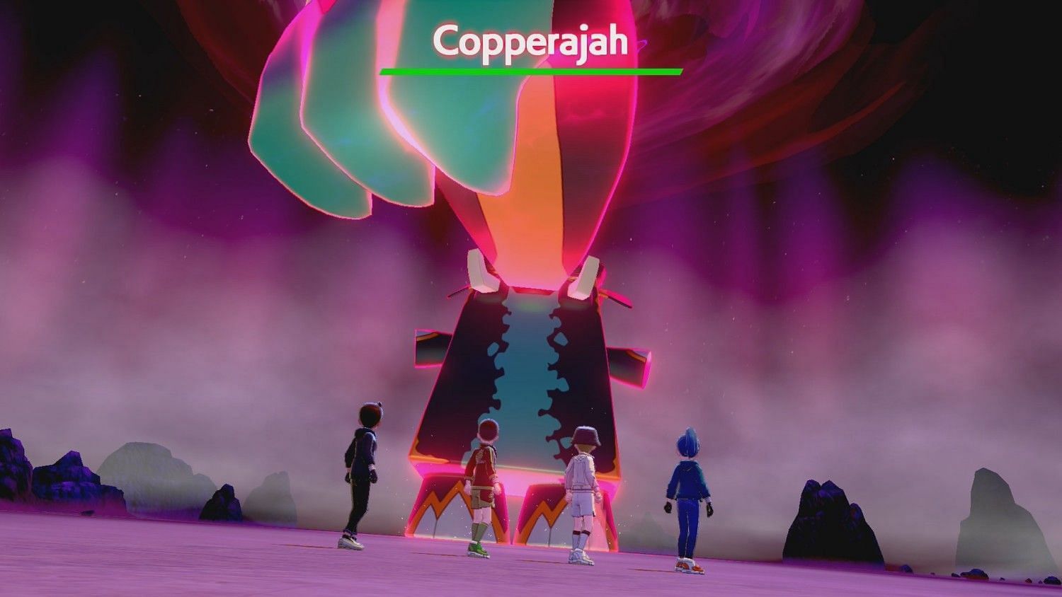 G-Max Copperajah as it appears in Pokemon Sword and Shield (Image via The Pokemon Company/NintendoSoup)