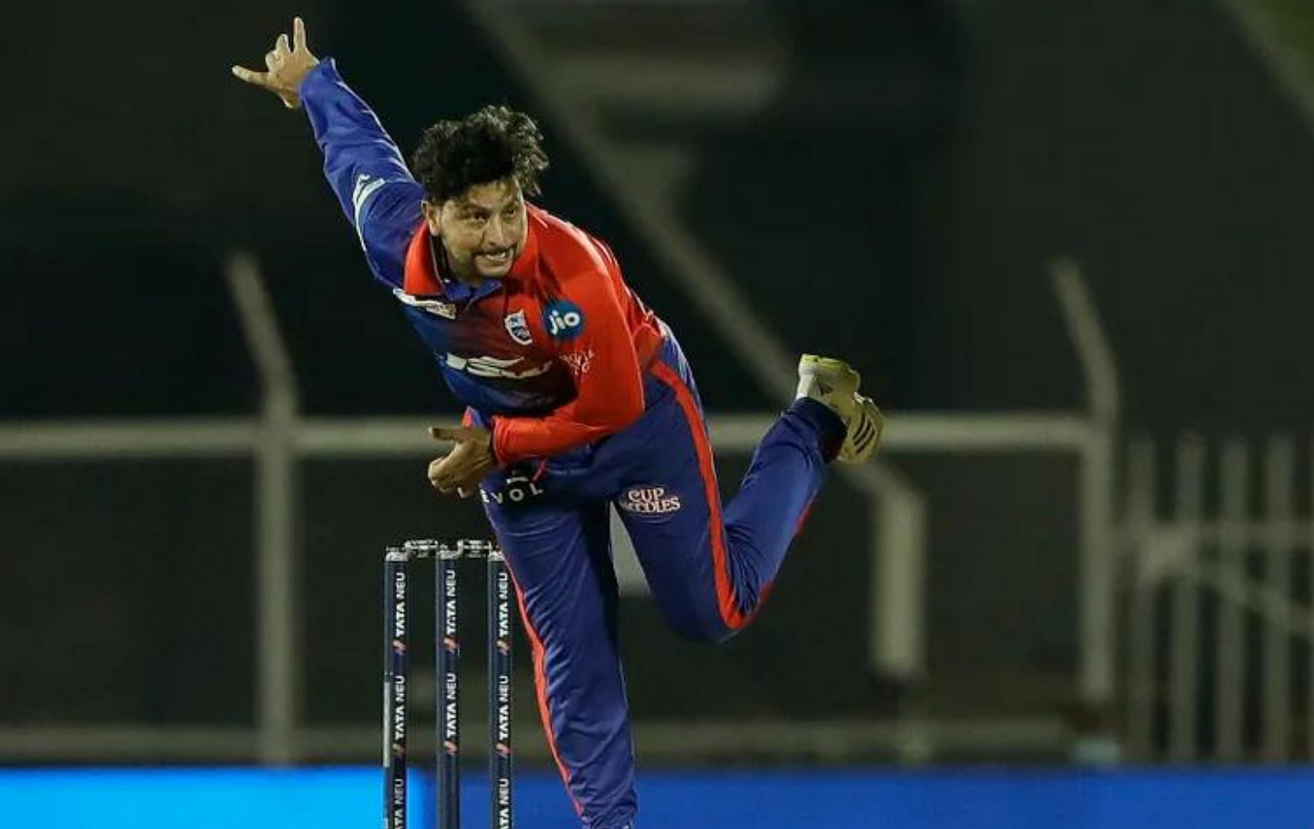 Kuldeep Yadav in action (Image: IPLT20.com)