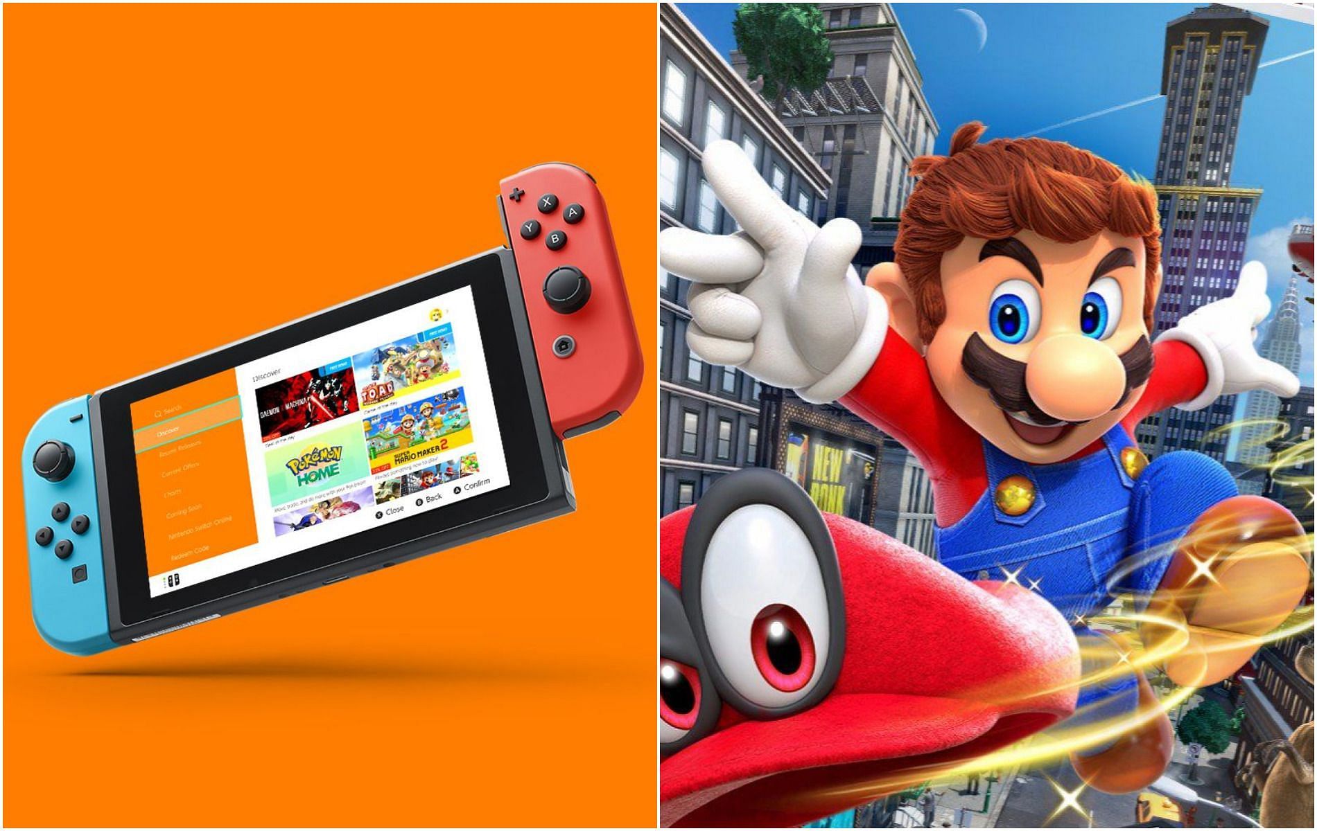 Some of the biggest AAA games are going on sale on Nintendo Switch&#039;s European eShop (Images via Nintendo)