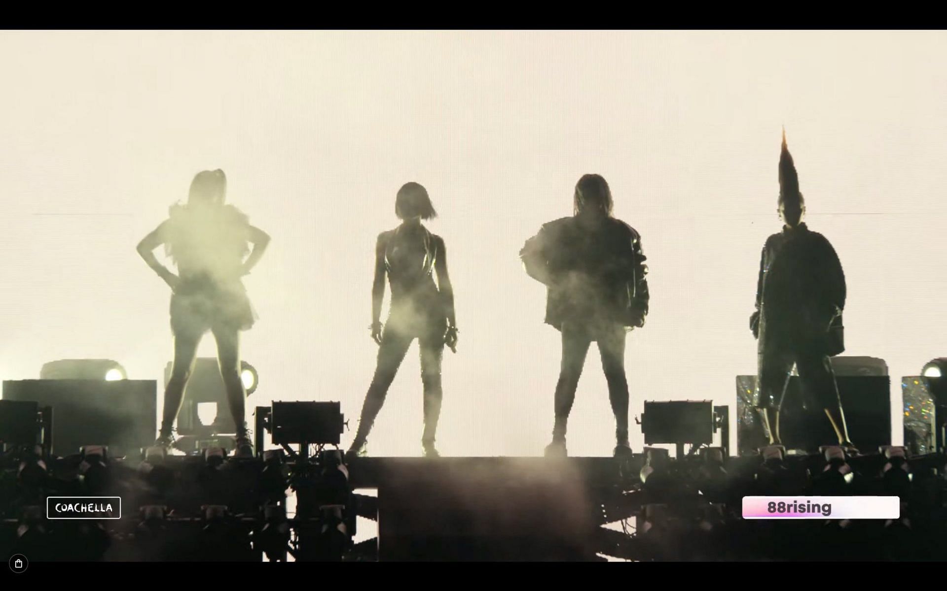 K-pop band 2NE1 (Image via Coachella/88rising)