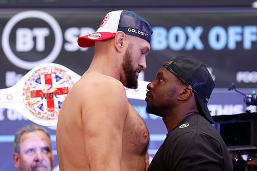 Tyson Fury vs. Dillian Whyte - Weigh-in