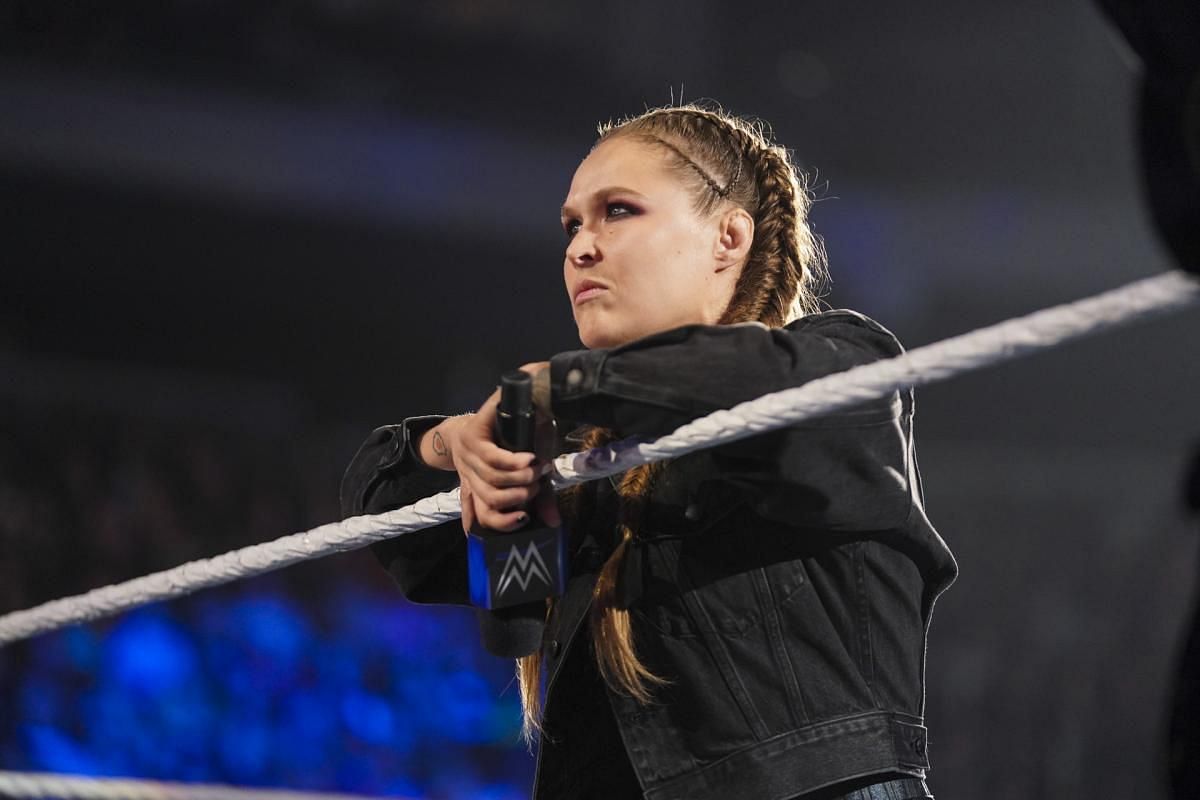 Ronda Rousey on SmackDown this week