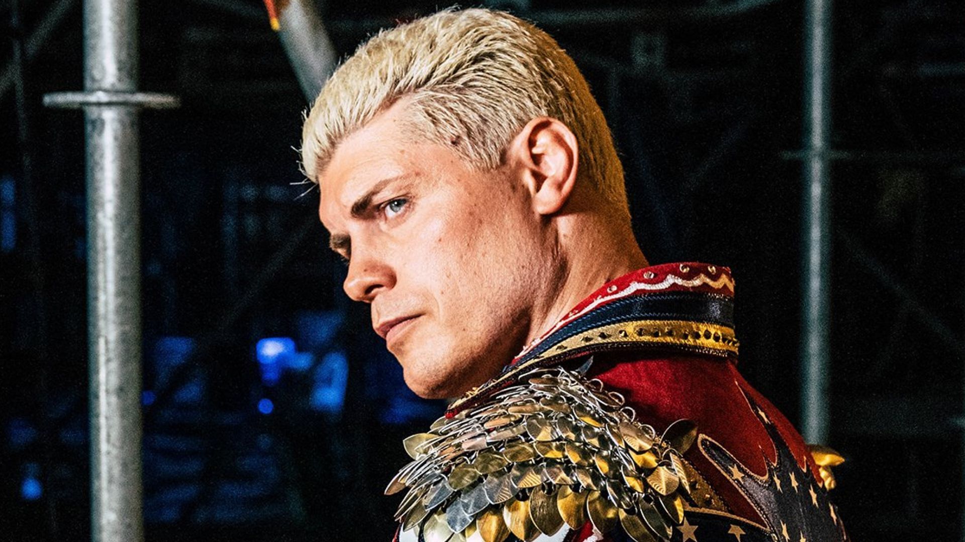 Cody Rhodes backstage at WrestleMania 38